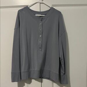 Athleta Light Gray Sweatshirt